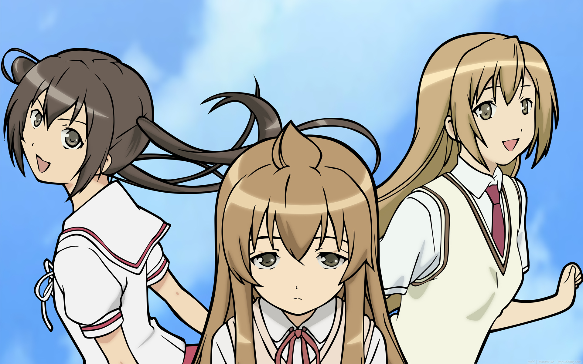 Anime Minami-ke HD Wallpaper | Background Image