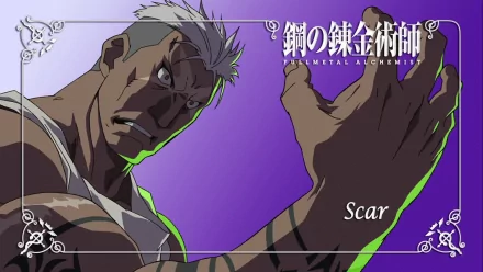 Scar (FullMetal Alchemist) Anime Fullmetal Alchemist HD Desktop Wallpaper | Background Image