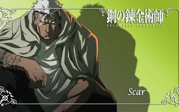 Scar (FullMetal Alchemist) Anime Fullmetal Alchemist HD Desktop Wallpaper | Background Image