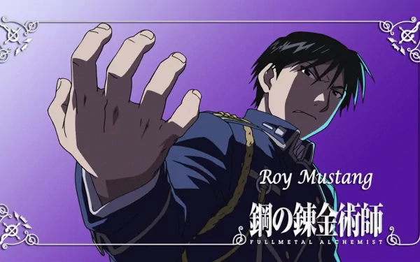 Roy Mustang Anime Fullmetal Alchemist HD Desktop Wallpaper | Background Image