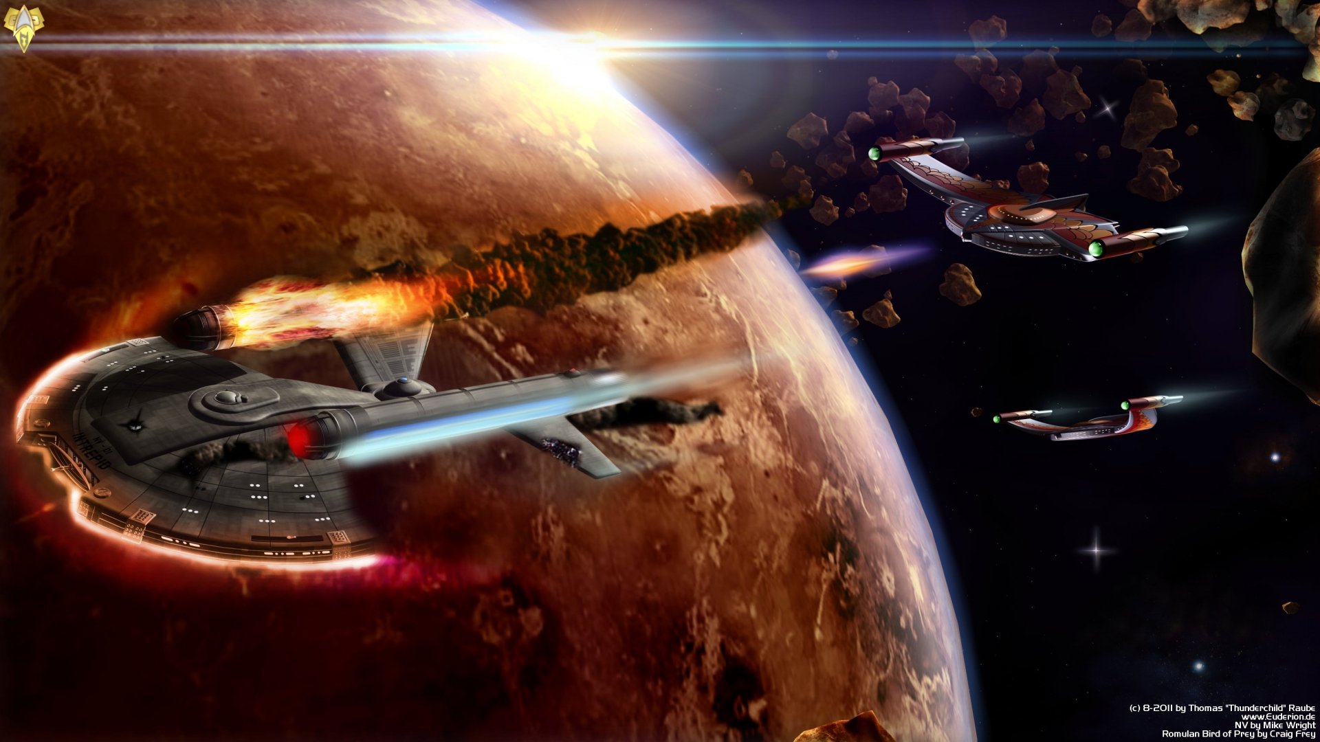 Victim Of The Romulan War Full Hd Wallpaper And Background Image