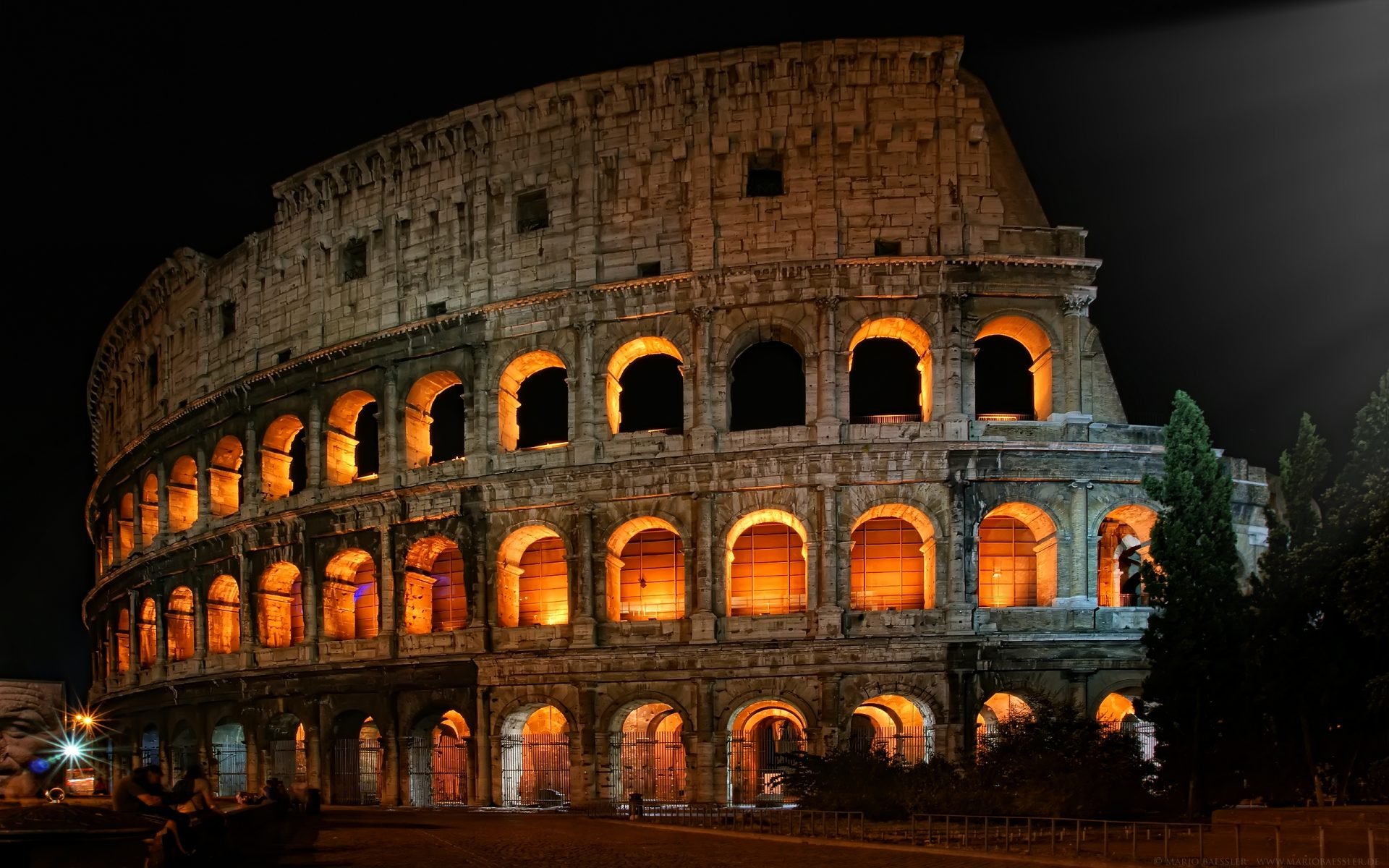 Download Man Made Colosseum HD Wallpaper