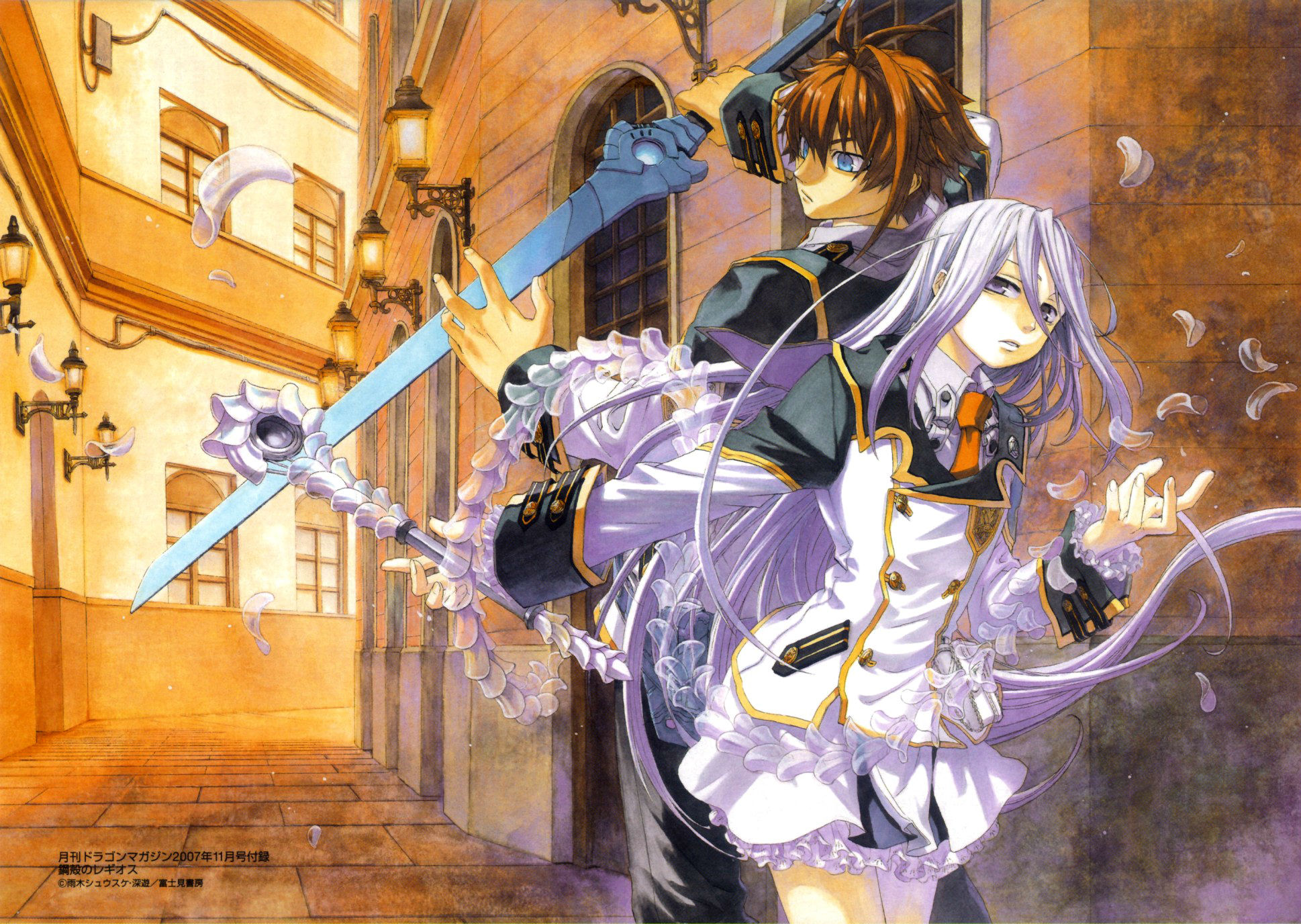 Anime wallpaper chrome shelled regios 1280x800 63794 en