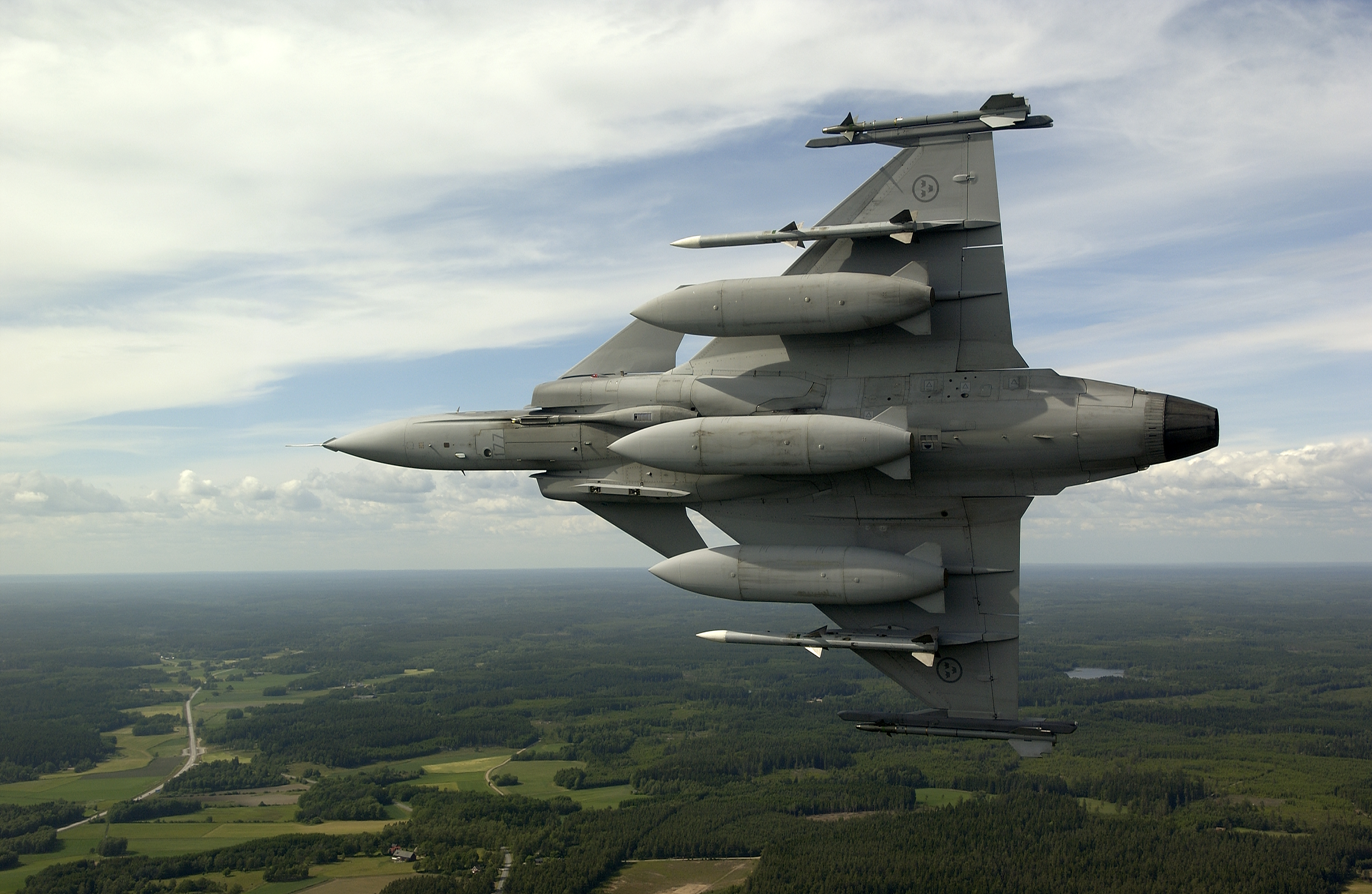 50+ Saab JAS 39 Gripen HD Wallpapers and Backgrounds
