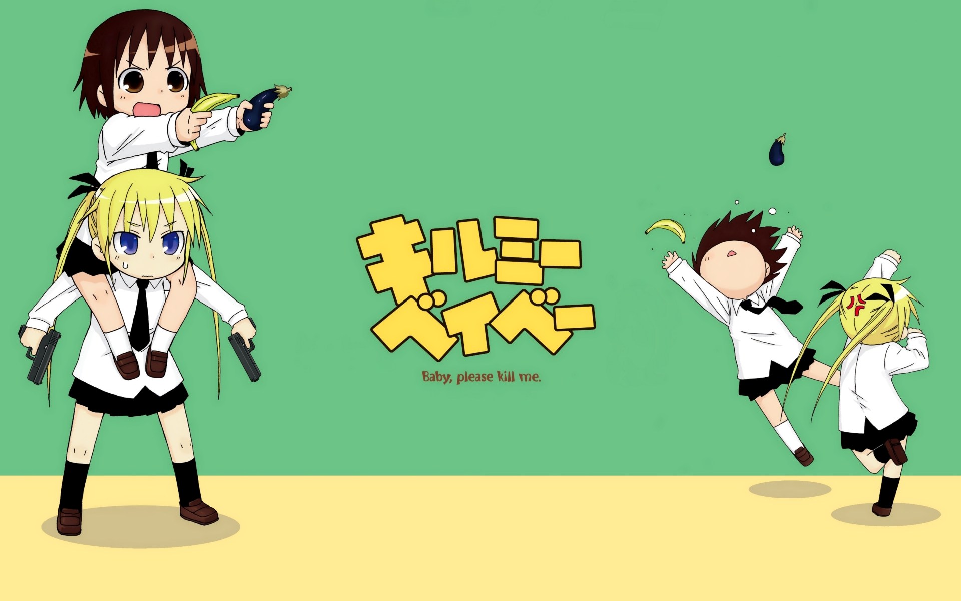 Anime Kill Me Baby HD Wallpaper | Background Image