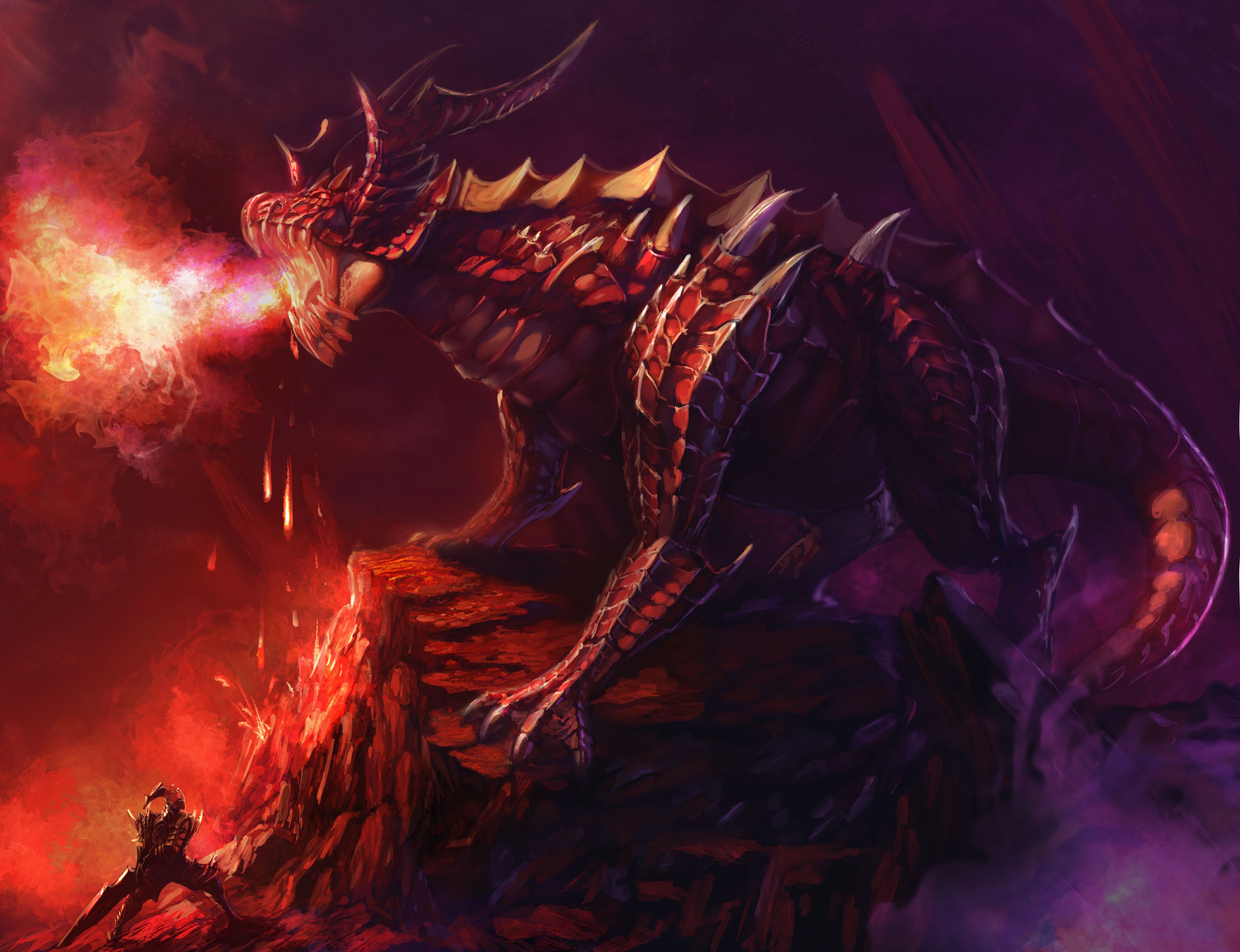 Drachen Hd Wallpaper Hintergrund X Id Wallpaper