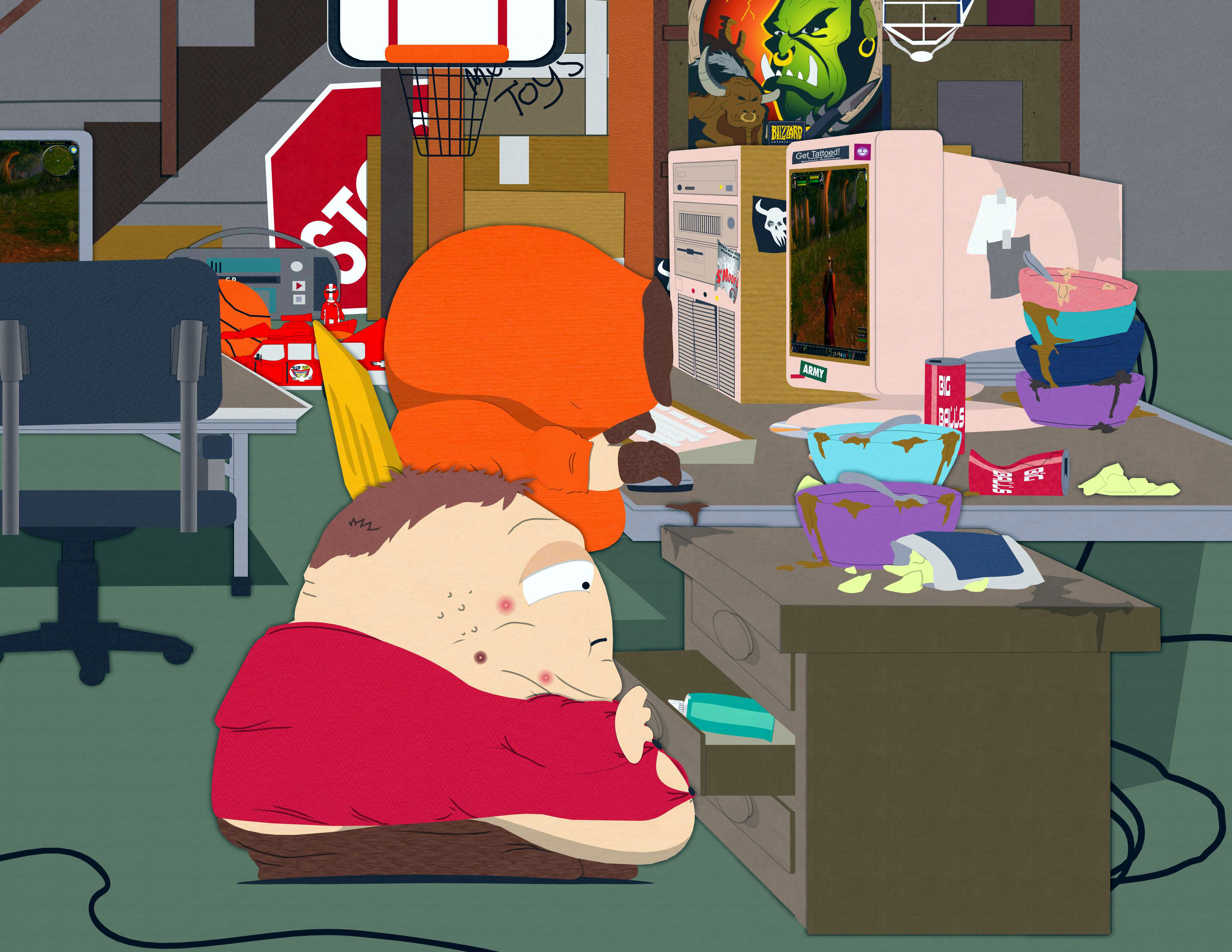 cartman world of warcraft