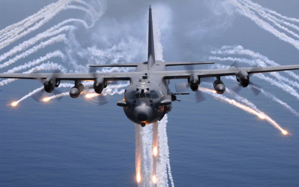 Military Lockheed AC-130 Military Aircraft Aircraft HD Wallpaper | Background Image