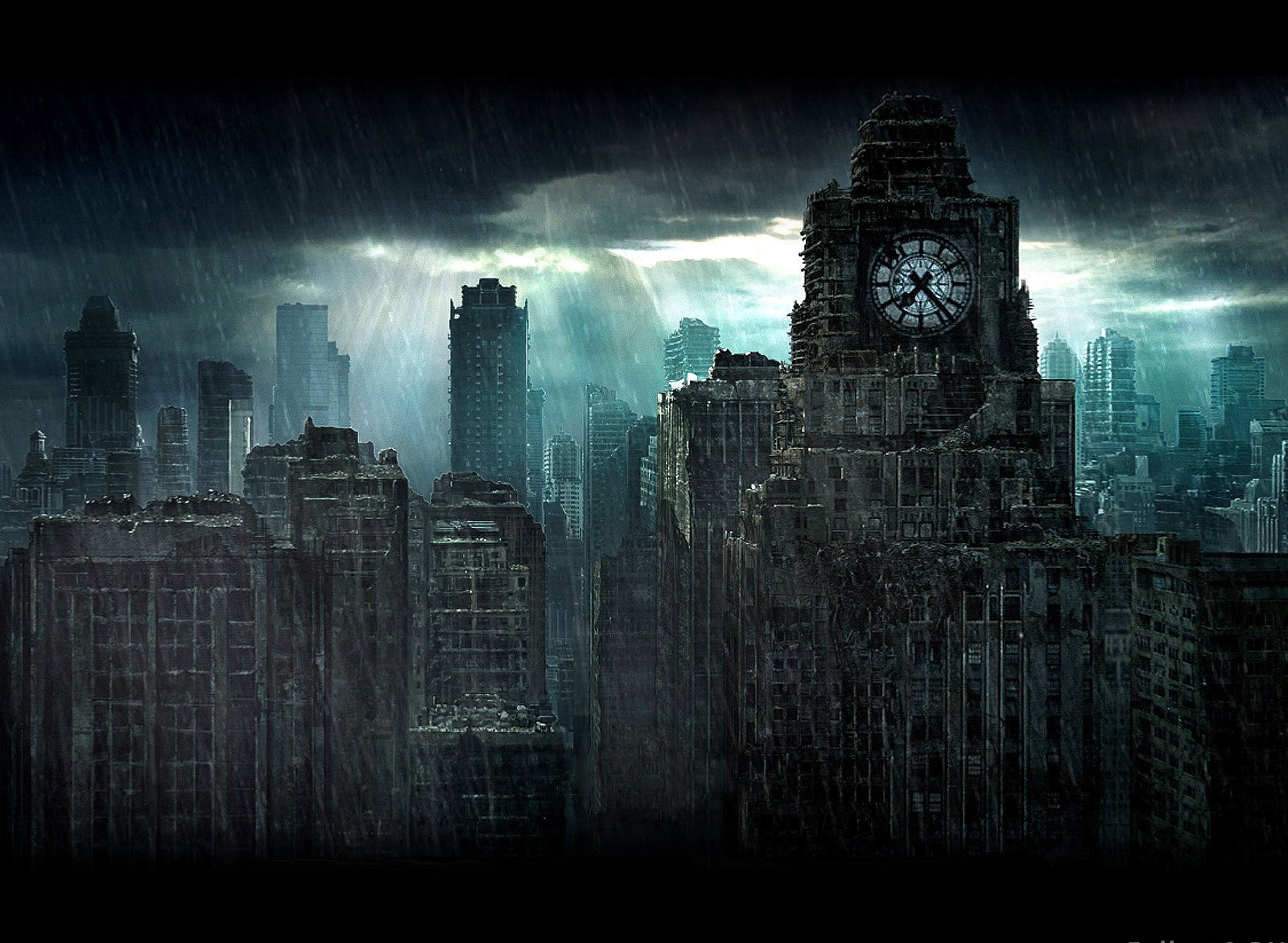 apocalypse streets background