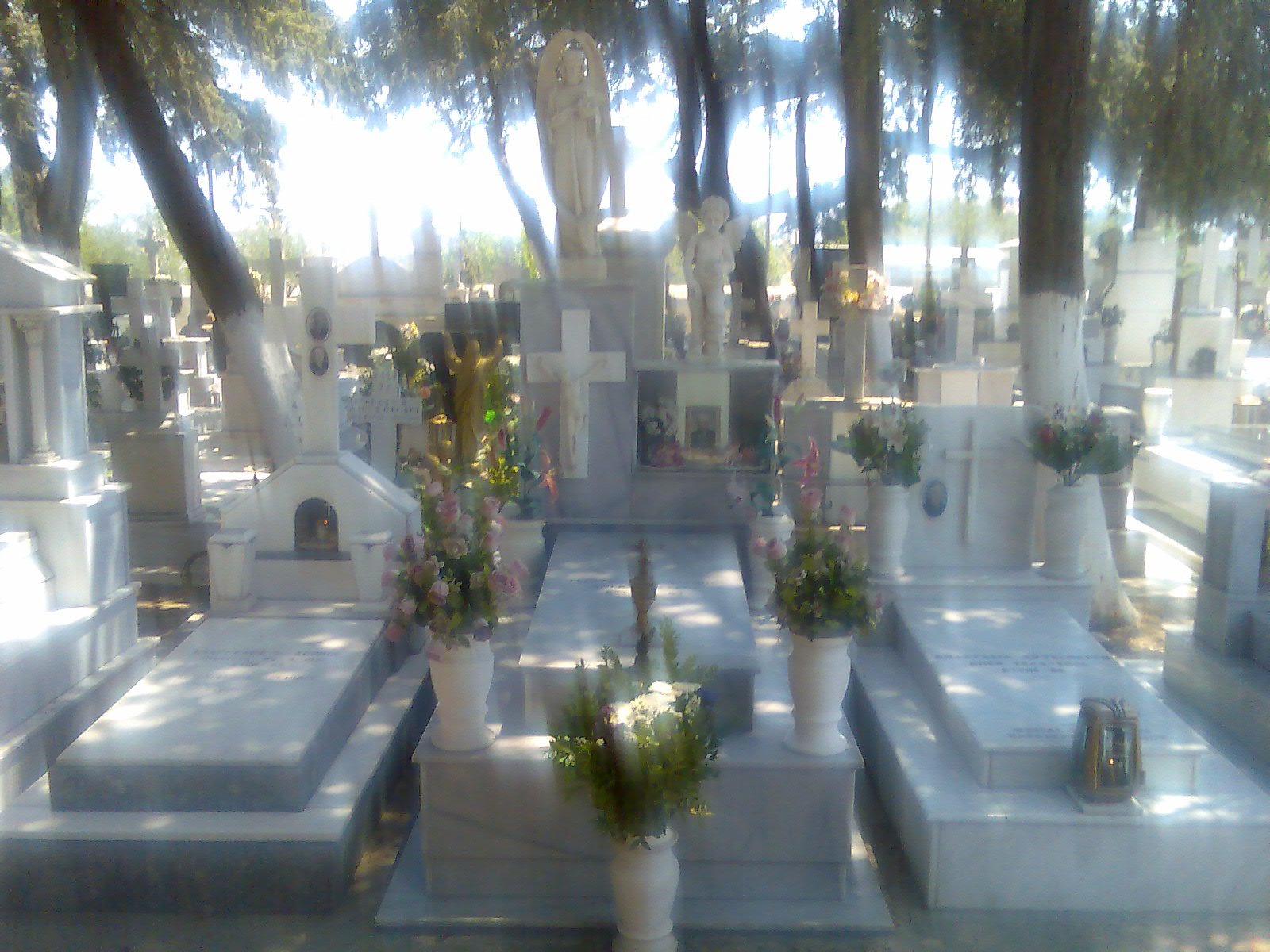 Download Greece Religious Cemetery Wallpaper