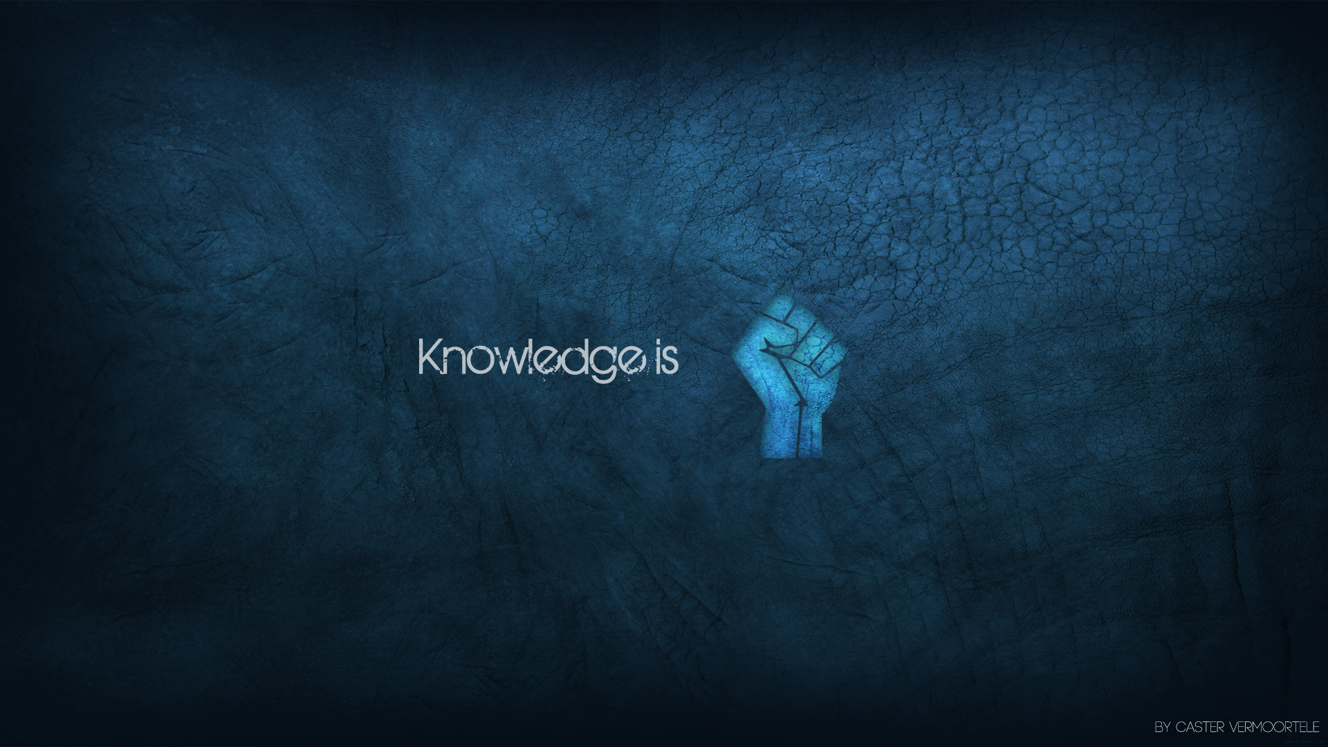 Download Artistic Knowledge Empowerment Fist HD Wallpaper