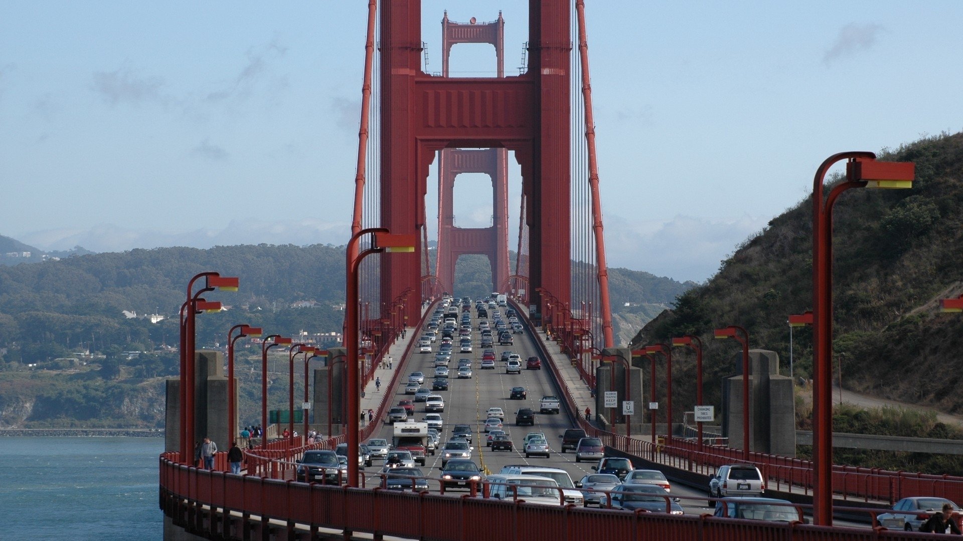 Download Man Made Golden Gate Bridge HD Wallpaper