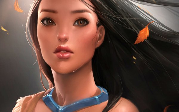 Movie Pocahontas Native American Close-Up Disney Disney Princess HD Wallpaper | Background Image