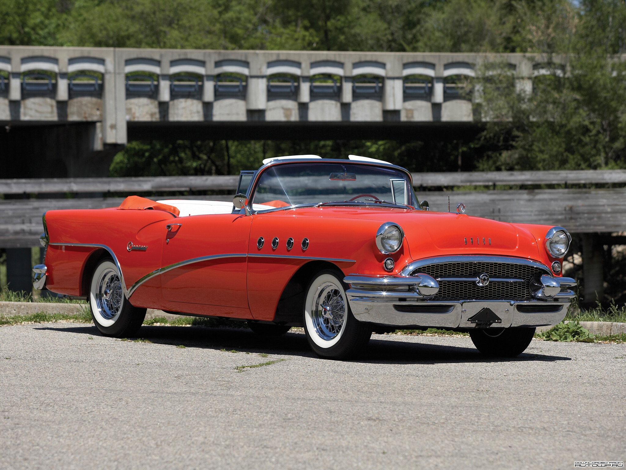 Vehicles 1955 Buick Century Convertible HD Wallpaper | Background Image