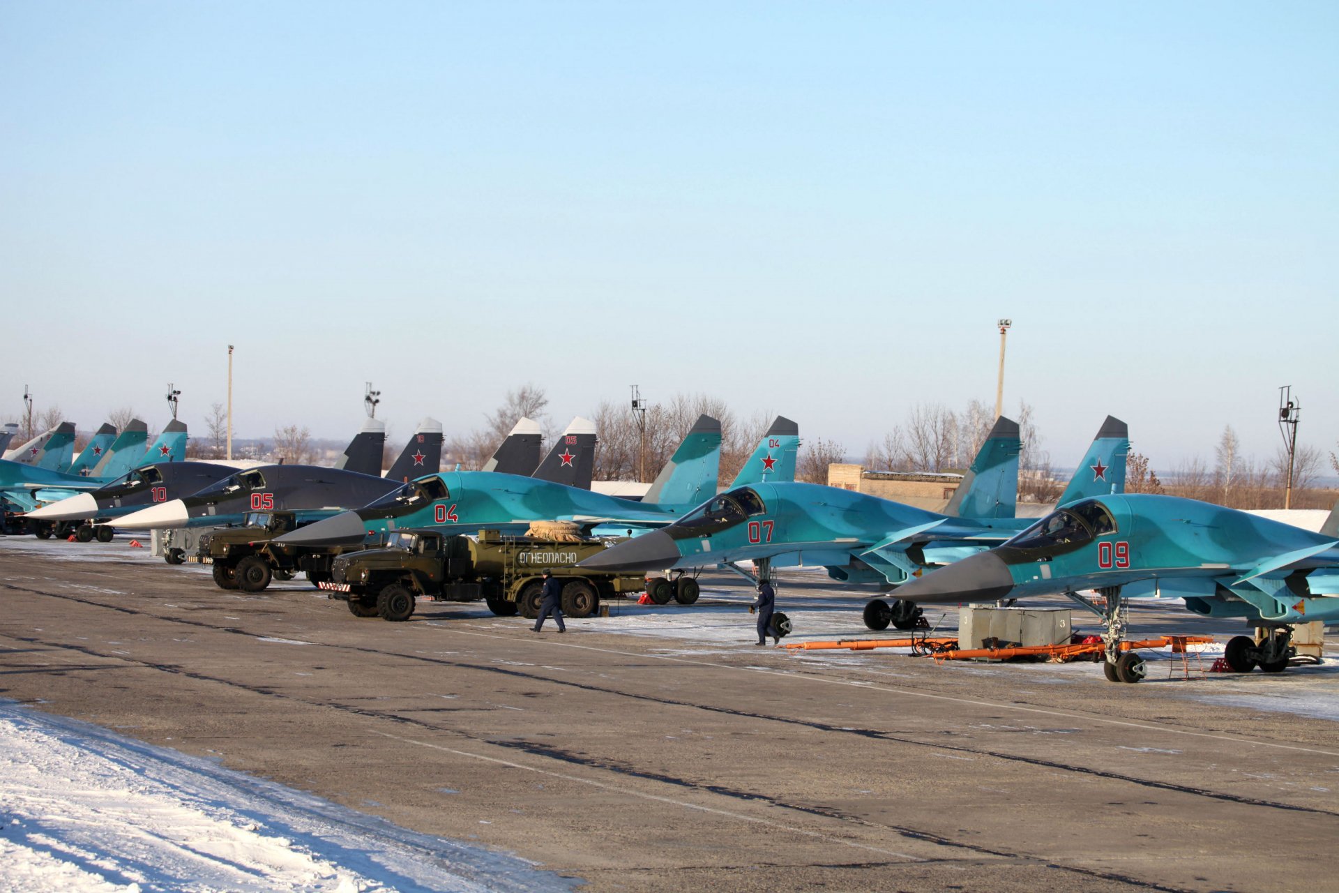 Download Military Sukhoi Su-34  HD Wallpaper