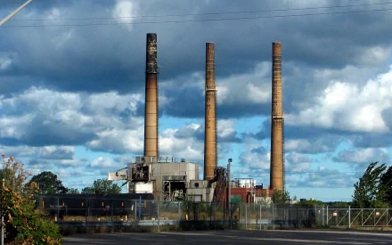  Three Smoke Stacks