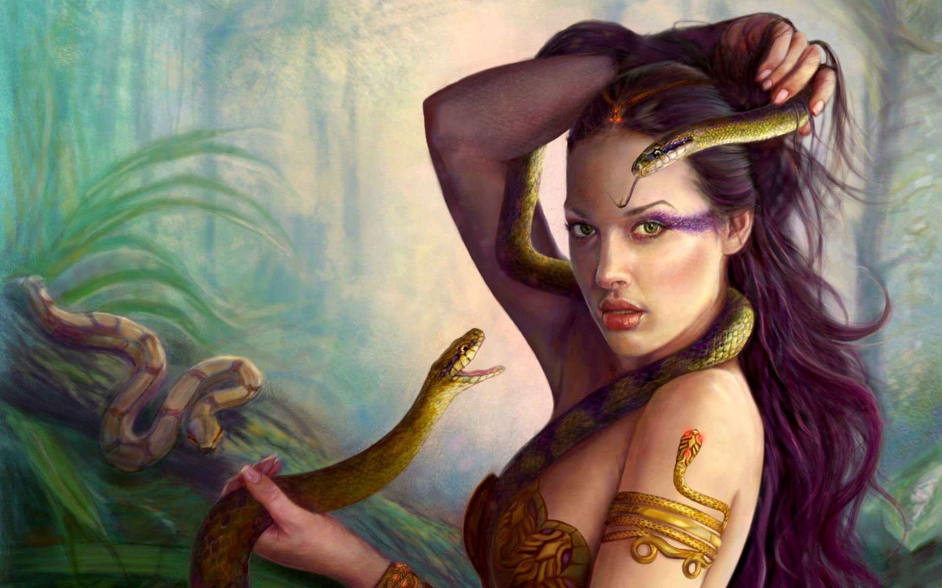 Snake Goddess. 