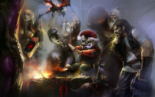 Video Game World Of Warcraft Warcraft Christmas HD Wallpaper | Background Image