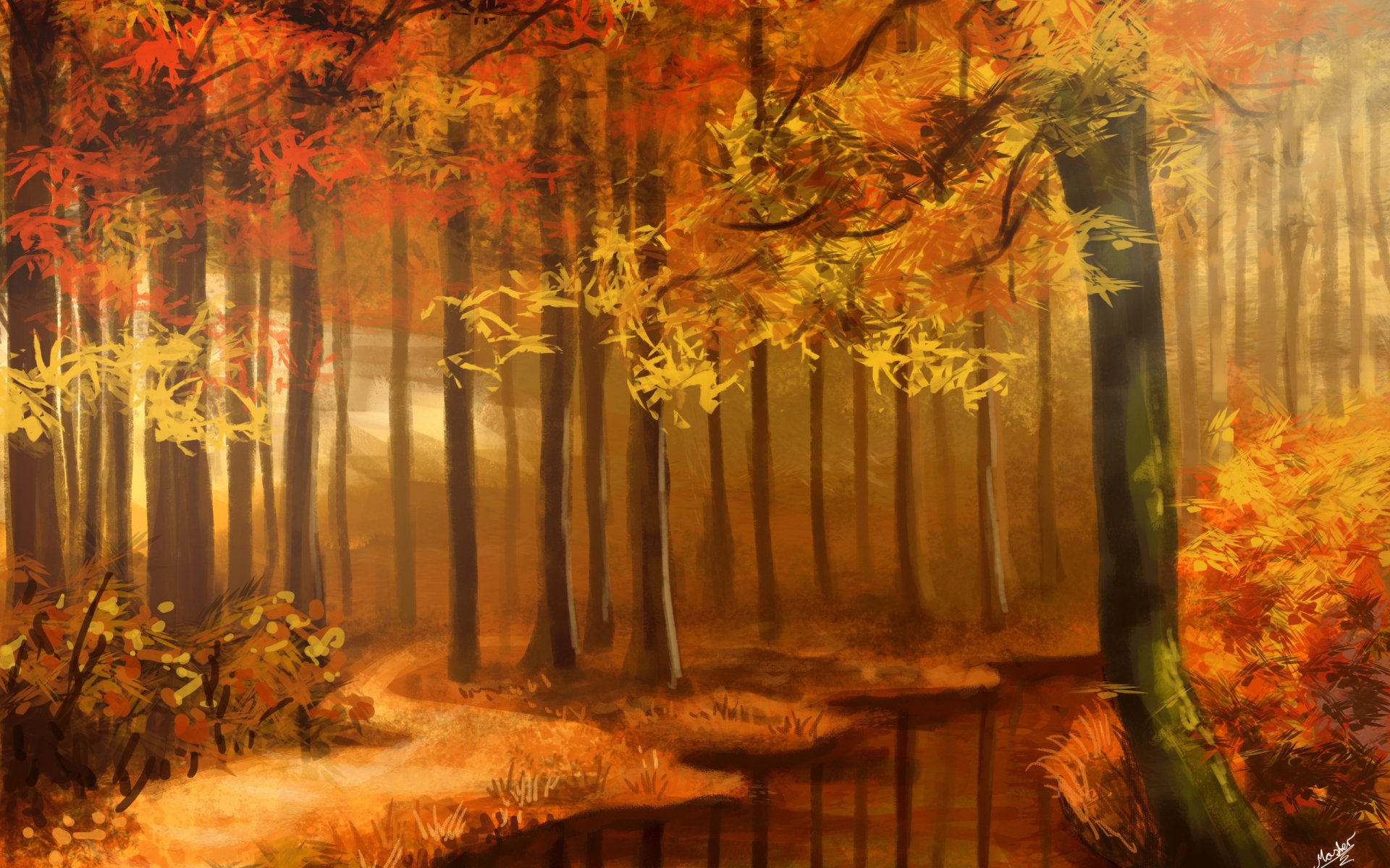 forest scenery fantasy