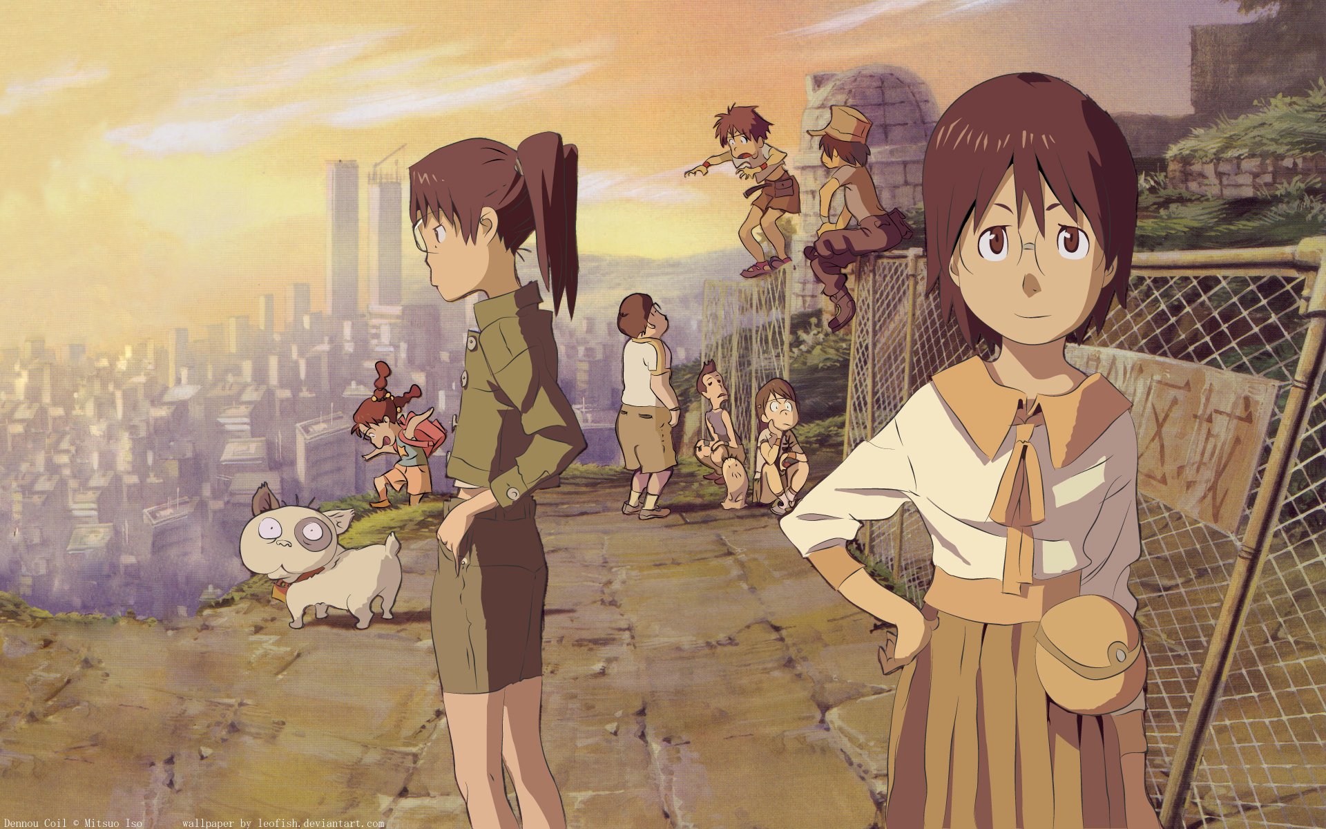 Download Anime Dennou Coil HD Wallpaper