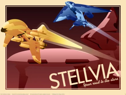 Anime Stellvia HD Desktop Wallpaper | Background Image