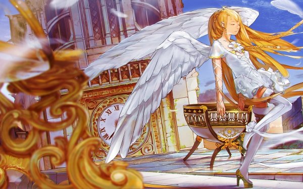 Anime Angel Wings HD Wallpaper | Background Image