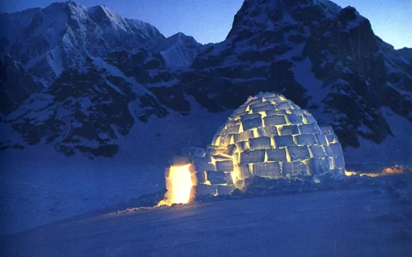 man made igloo HD Desktop Wallpaper | Background Image
