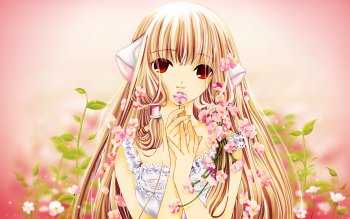 HD wallpaper: Chobits, Chii, anime girls, sky, nature, communication,  representation