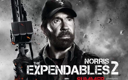  The Expendables 2 , Chuck Norris