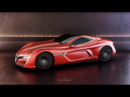  2012 Ugur Sahin Design Alfa Romeo 12C GTS