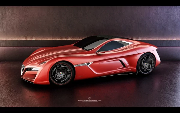  2012 Ugur Sahin Design Alfa Romeo 12C GTS