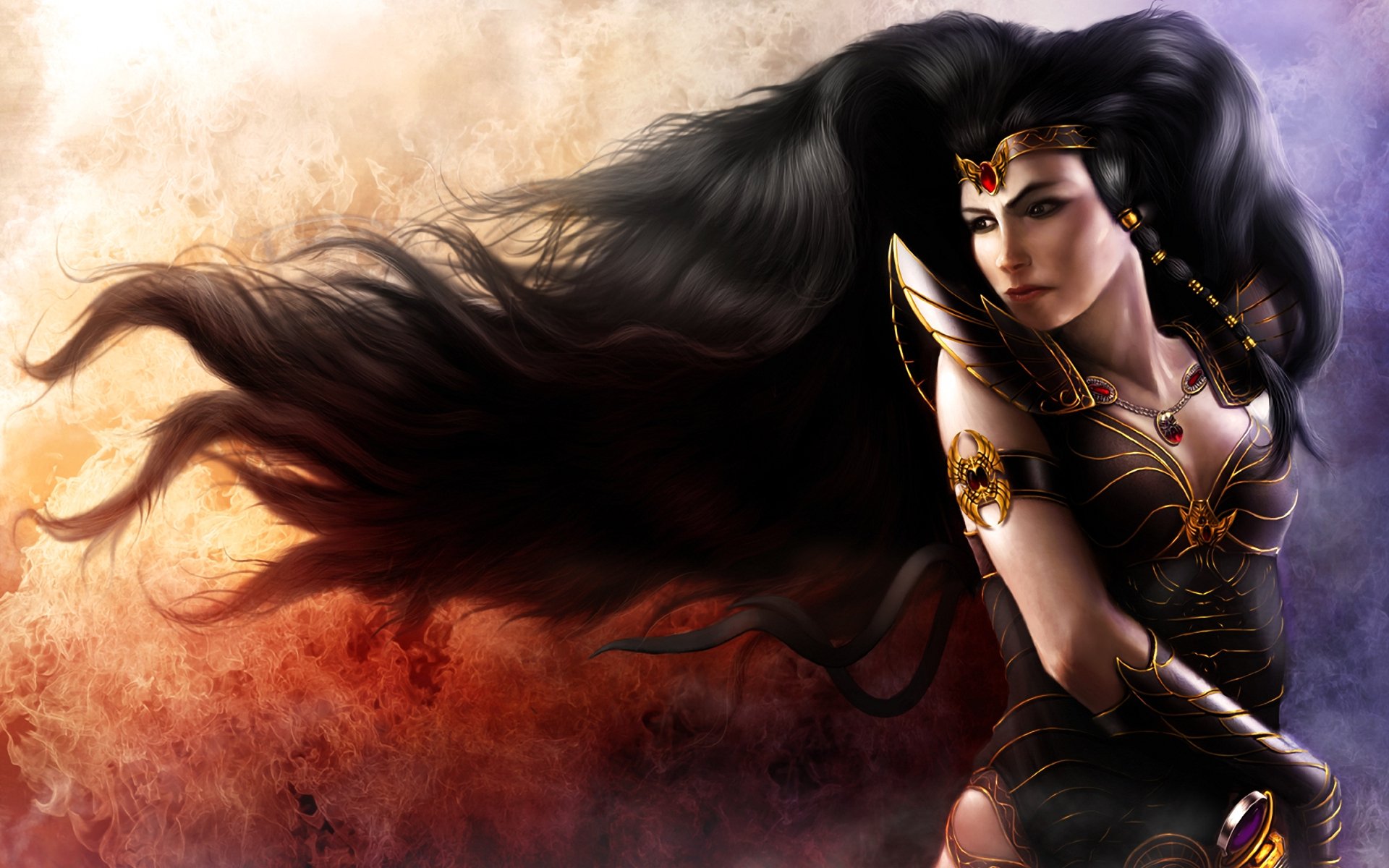 Epic Wonder Woman Warrior Hd Wallpaper By Tamer Karatas 8169