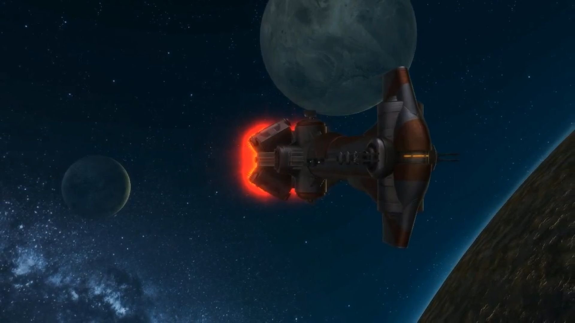 Download Sci Fi Spaceship HD Wallpaper