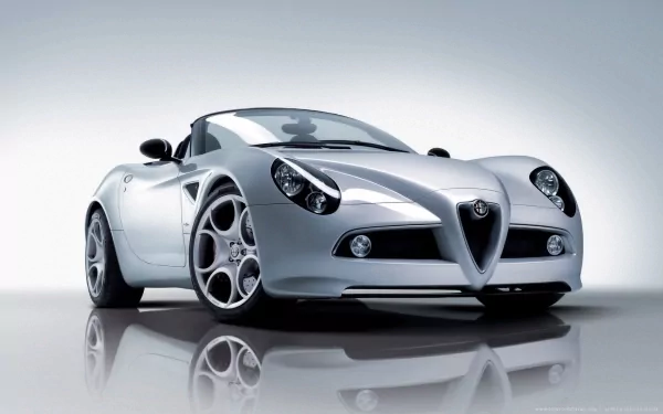 vehicle Alfa Romeo 8C Spider HD Desktop Wallpaper | Background Image