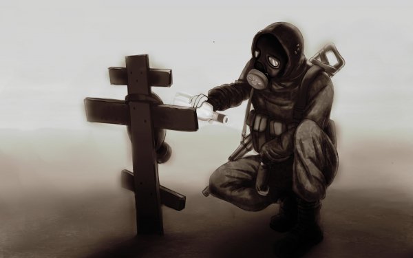 Sci Fi Post Apocalyptic Gas Mask Mask HD Wallpaper | Background Image