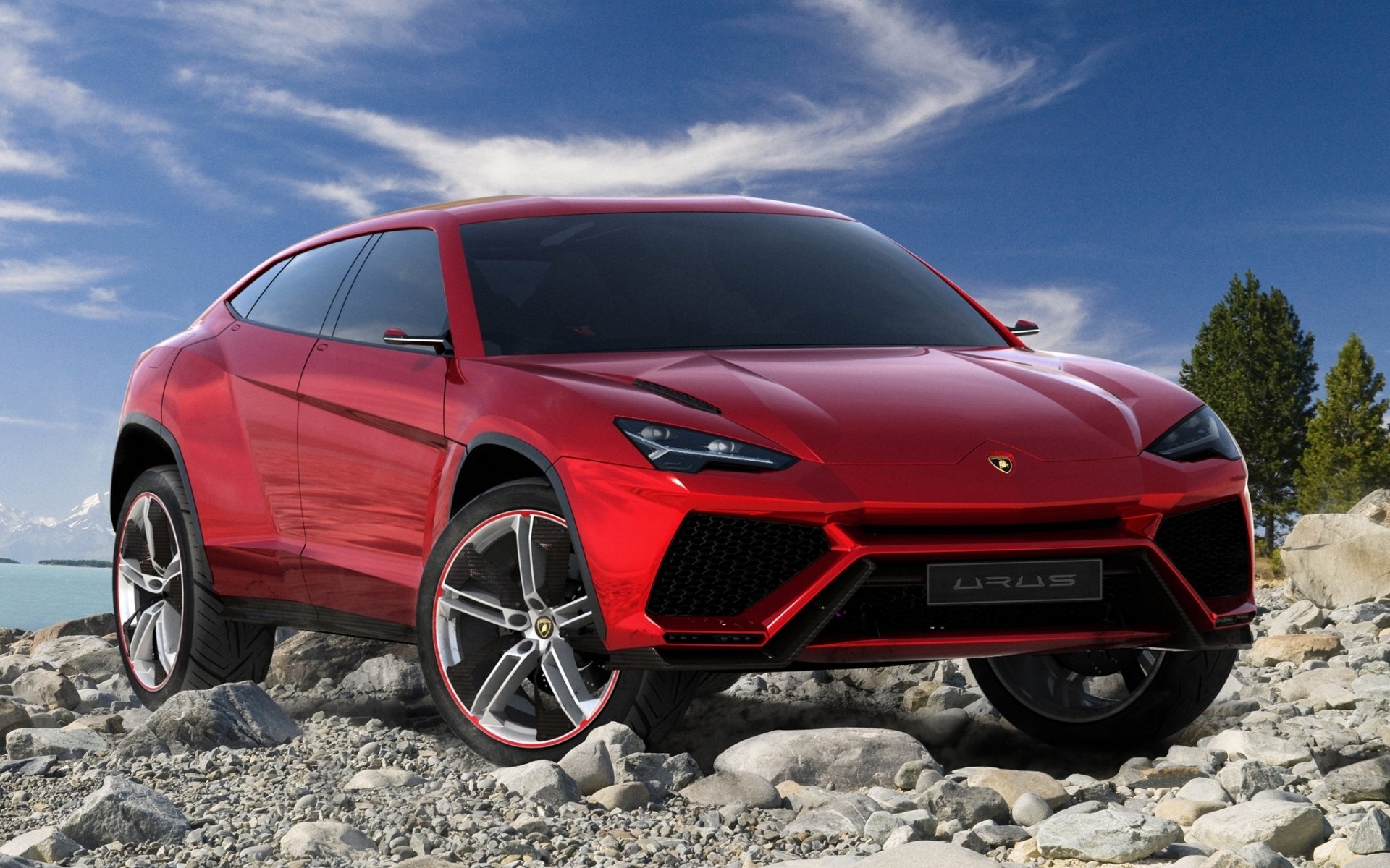 Download Vehicle Lamborghini Urus HD Wallpaper