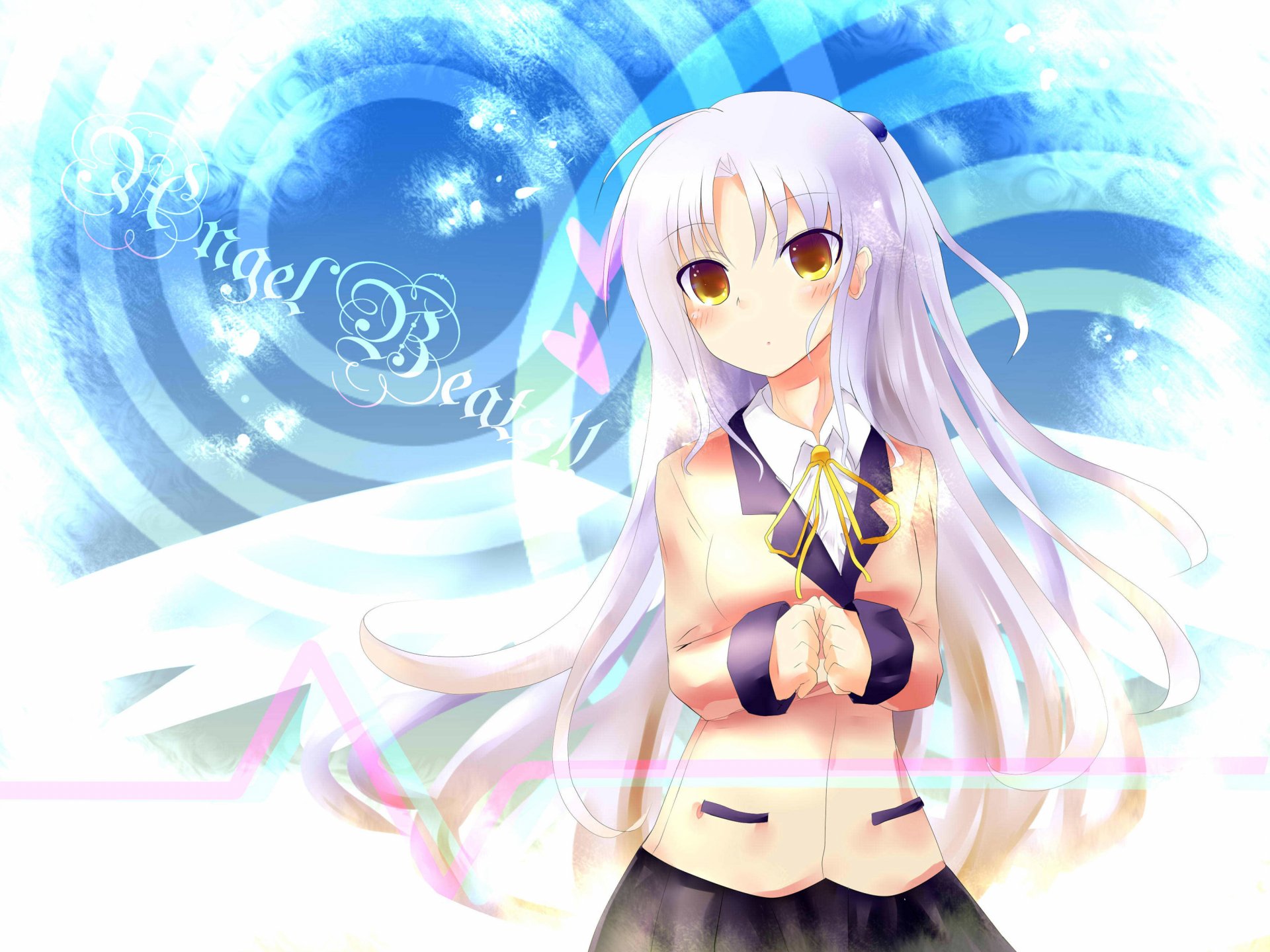 Download Kanade Tachibana Anime Angel Beats! HD Wallpaper