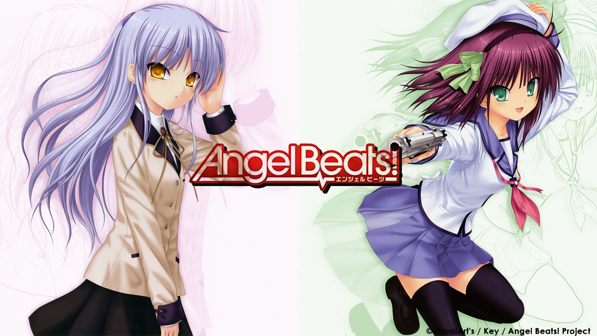 Anime Angel Beats! HD Wallpaper