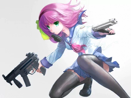 Yuri Nakamura Anime Angel Beats! HD Desktop Wallpaper | Background Image