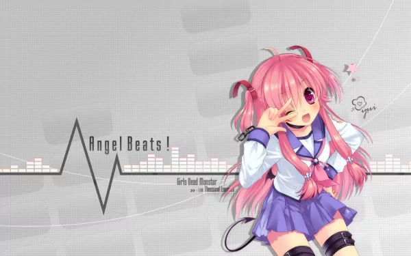 Yui (Angel Beats!) Anime Angel Beats! HD Desktop Wallpaper | Background Image