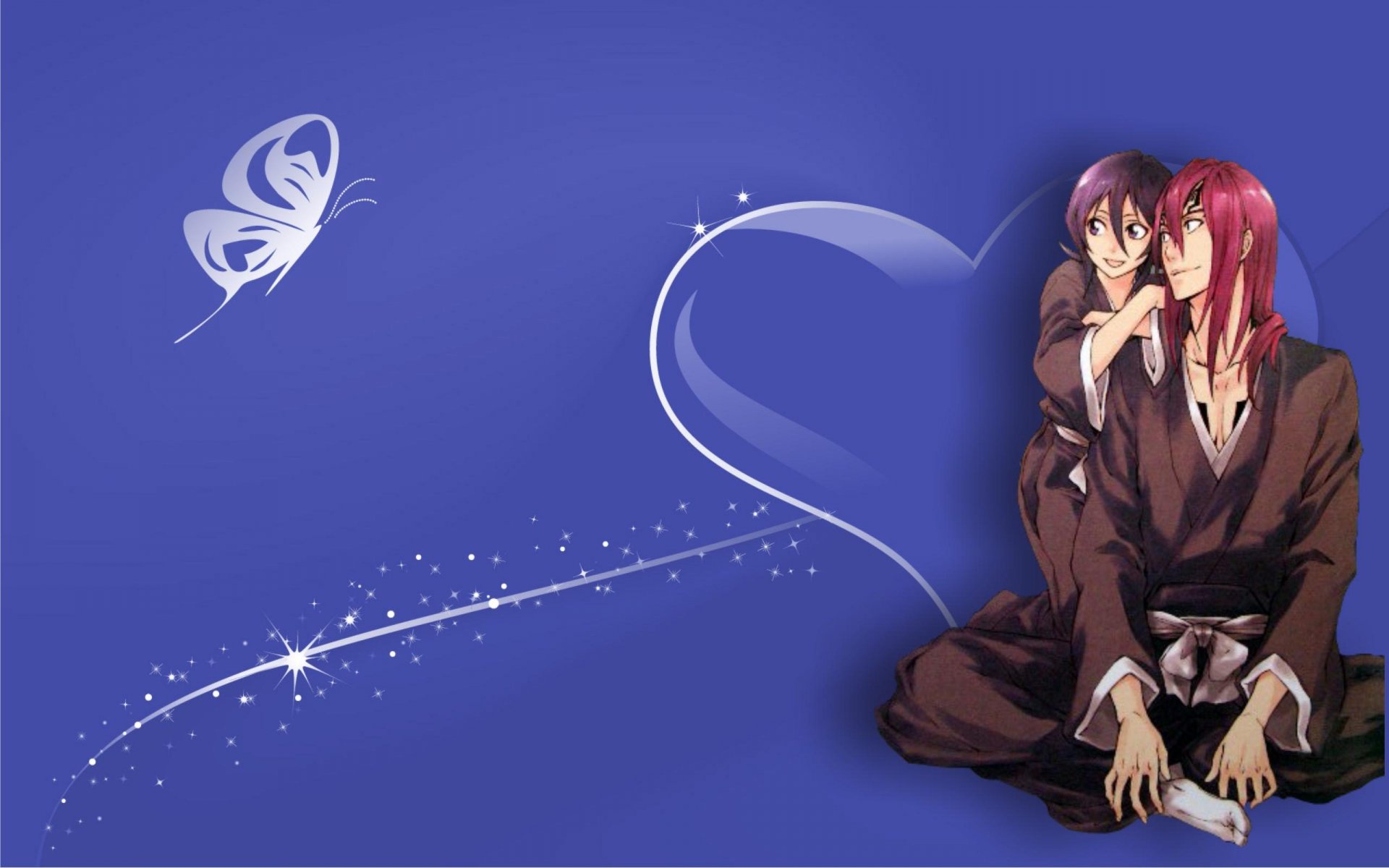 Download Rukia Kuchiki Renji Abarai Anime Bleach HD Wallpaper