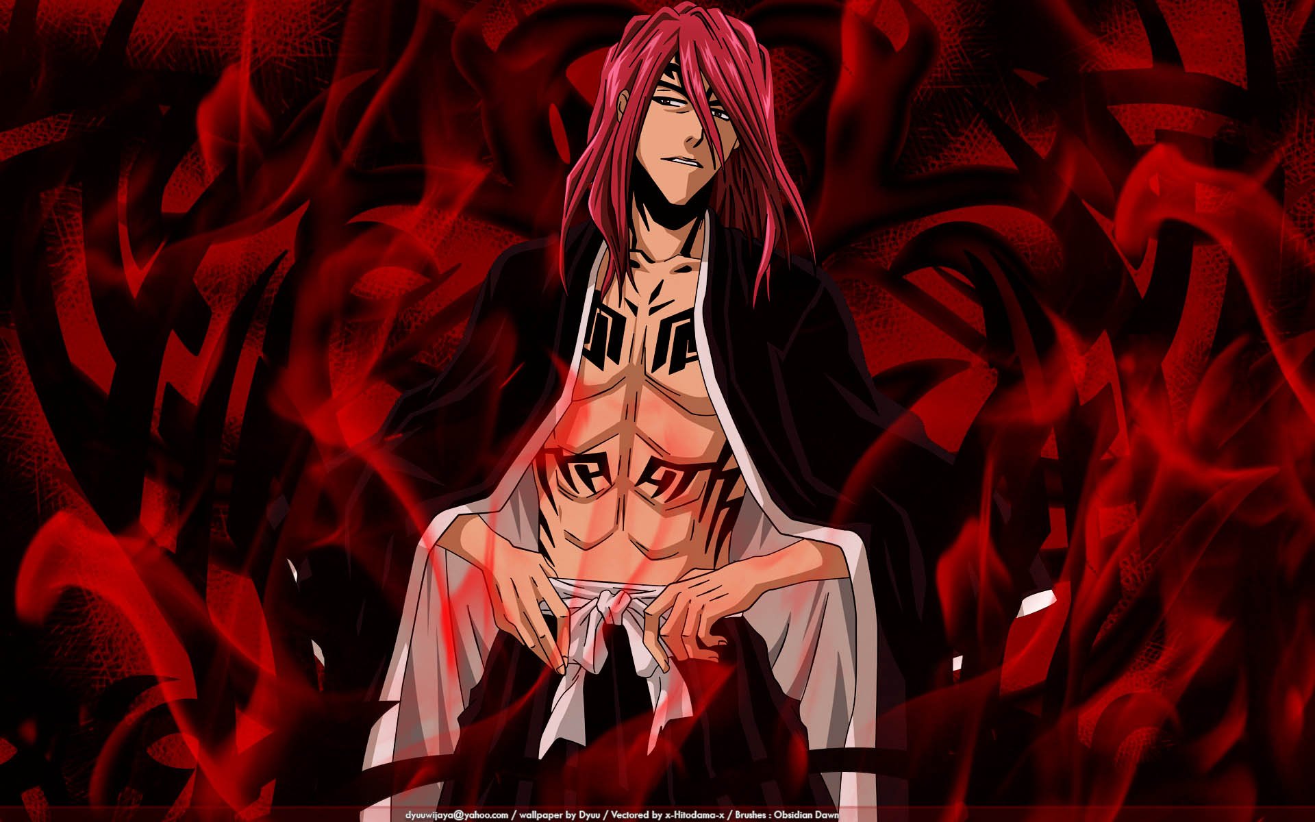 Download Renji Abarai Anime Bleach HD Wallpaper