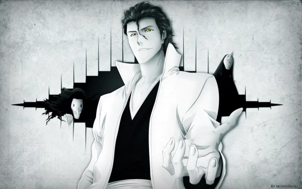 Sōsuke Aizen Anime Bleach HD Desktop Wallpaper | Background Image