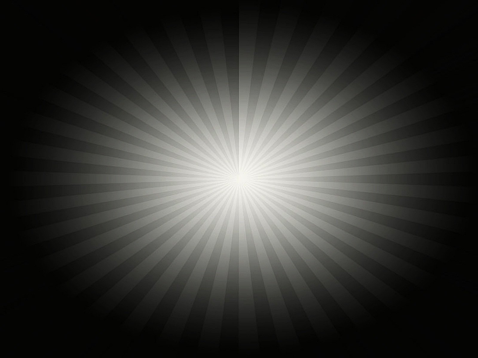 An abstract black wallpaper featuring a gradient of radiating lines converging towards a bright center, creating a striking and modern desktop background.