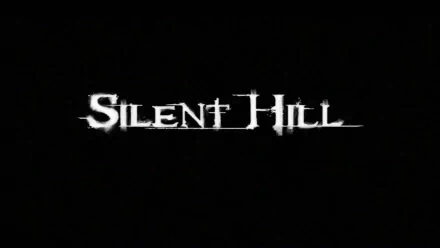 HD PC desktop wallpaper featuring the Silent Hill video game logo in white on a black background.
