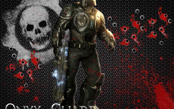  Gears Bloody Onyx Guard