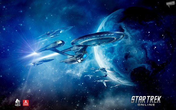 Video Game Star Trek Online Star Trek Spaceship Game Space Sci Fi Futuristic HD Wallpaper | Background Image