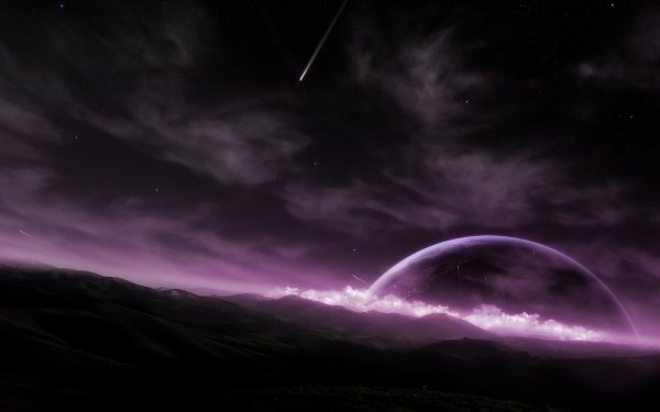 Sci Fi Planet Rise HD Wallpaper | Background Image