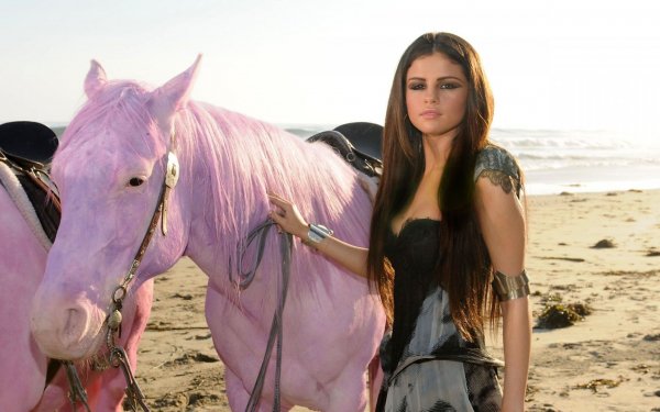Music Selena Gomez Singers United States Horse HD Wallpaper | Background Image