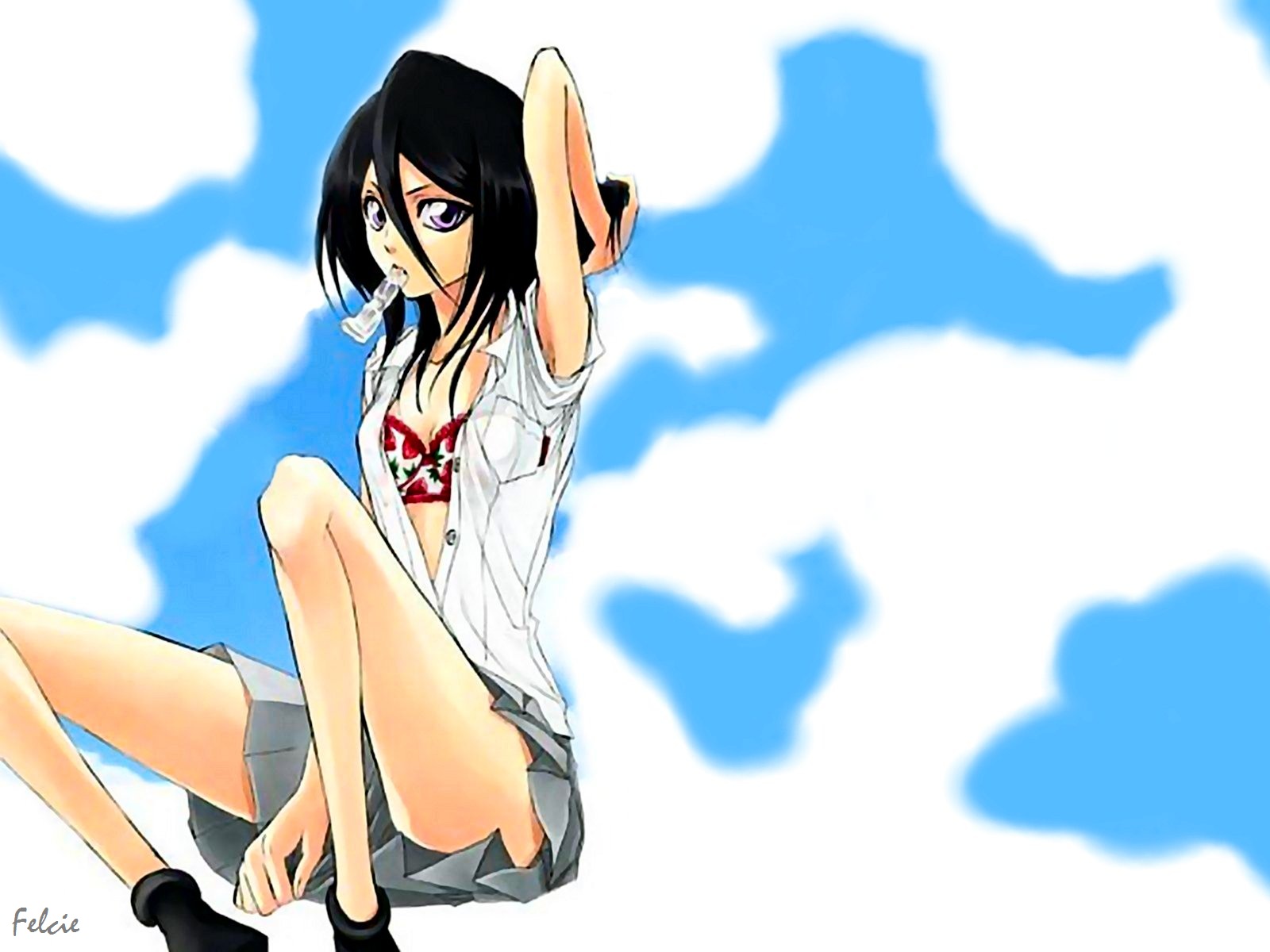 Download Rukia Kuchiki Anime Bleach Wallpaper